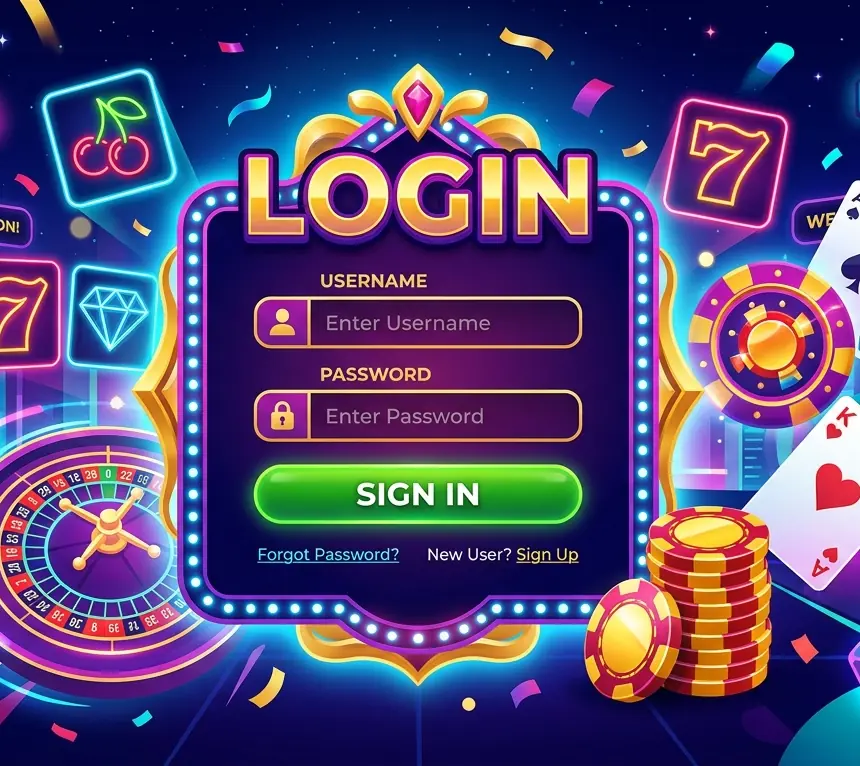 Innlogging hos Total casino